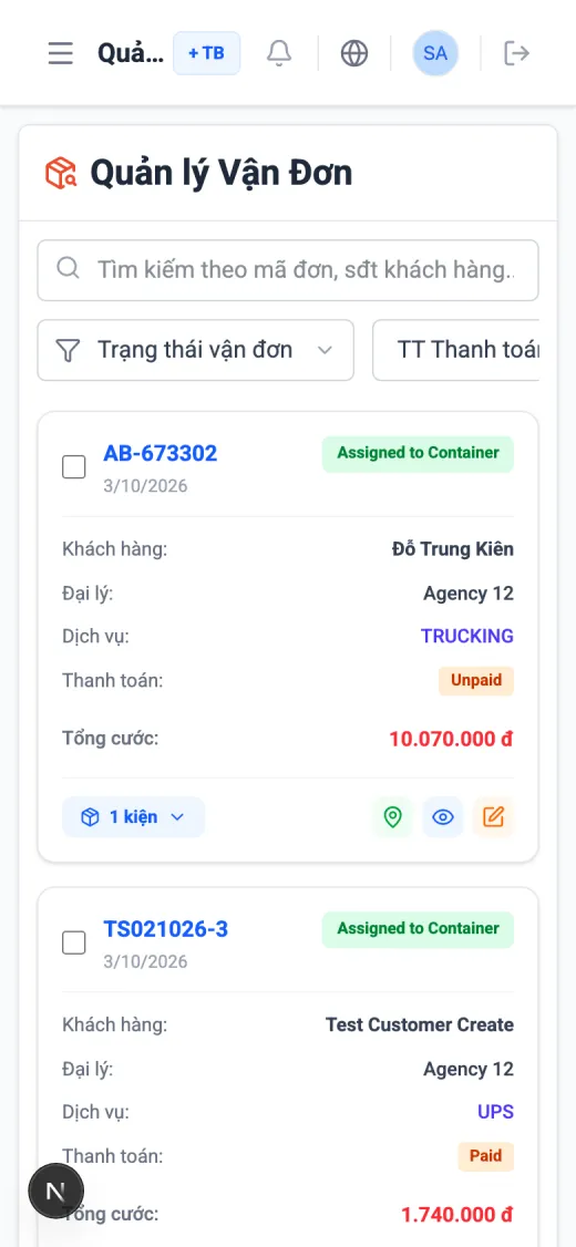 ABLOG Tracking