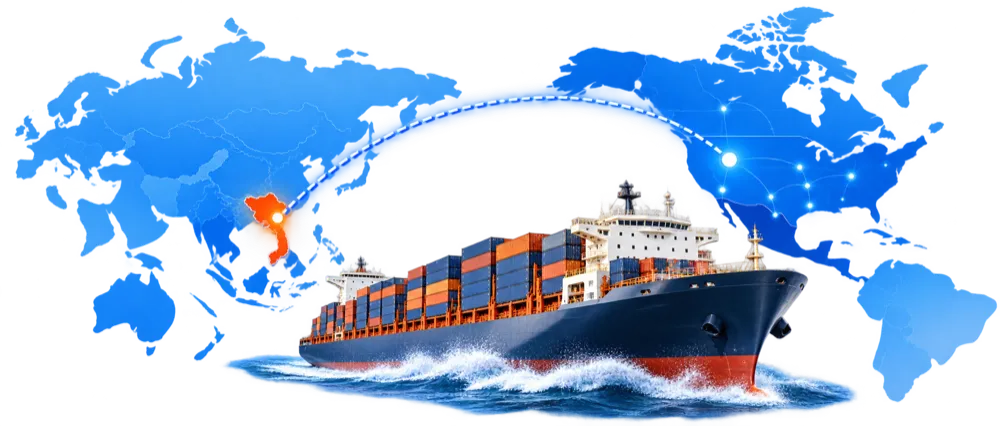 Tuyến vận tải Việt Nam Hoa Kỳ